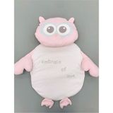 Nurcan Bebe 65160 Alt Açma Minderi Owl Pembe