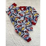 Nurcan Bebe Arabalar Pijama Takımı - 18 - 24 Ay - Kırmızı