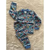 Nurcan Bebe Köpek Balığı Pijama Takım - 2 Yaş - Mavi