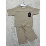 Nurcan Bebe Rolypoly Erkek Çocuk Krem Bermuda Takım - Bej - 6 - 7 Yaş