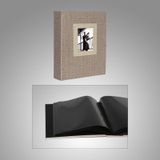 Nurcan Foto NRCN-K68100 15 x 21 CM 100'lük Koton Desenli Fotoğraf Albümü vizon