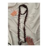 Nurcanilirboutique Kahverengi fular zarif