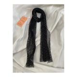Nurcanilirboutique Siyah taşlı fular