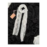 Nurcanilirboutique Zarif Fransız dantel fular