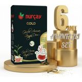 Nurçay Demlik Kutu Gold 6X(15X60 Gr) - 900 gr