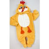 Nurcix Bebelop Welsoft Civciv Welsof Peluşlu Tulum Erkek Ve Kız Çocuk 1- 3 Yaş