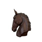Nurdan Home - Asil Duruş Büyük Boy At Heykeli - Ofis & Salon (32 cm)