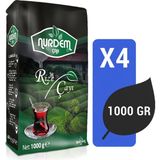 Nurdem Çay Rize Çayı 1000 gr x 4 Adet - 1 kg