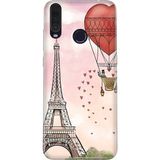 Nurdic General Mobile Gm 20 Pro Kılıf 0.4mm Lazer Kesim Silikon Kapak Eiffel - 001-Renkli