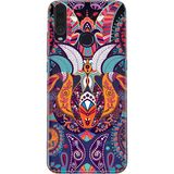 Nurdic General Mobile Gm 20 Pro Kılıf 0.4mm Lazer Kesim Silikon Kapak Mandala Aşk - 001-Renkli