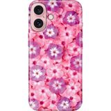 Nurdic iPhone 16 Plus Kılıf Telefon Kılıfı 16 Plus Baskılı Çiçekli Sss - 001-Renkli
