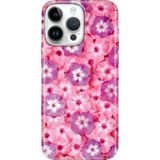 Nurdic iPhone 16 Pro Kılıf Telefon Kılıfı 16 Pro Baskılı Çiçekli Sss - 001-Renkli