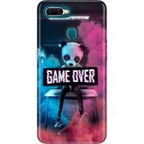 Nurdic Oppo Ax7 A12 A5S Uyumlu Kılıf Silikon Desenli Resimli Kapak Game Over - 001-Renkli