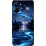 Nurdic Realme 10 4g Uyumlu Kılıf Resimli Desenli Silikon Gece Yarısı - 001-Renkli