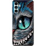 Nurdic Samsung Galaxy M14 Kılıf Silikon Desenli Resimli Uv Kapak Arsız Kedi - 001-Renkli
