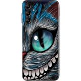 Nurdic Samsung Galaxy S23 Fe Kılıf Silikon Desenli Tam Koruma Resimli Kapak Arsız Kedi - 001-Renkli