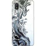 Nurdic Tcl L7 Uyumlu Kılıf 0.4mm Lazer Kesim Desenli Silikon - Granit Mermer - 001-Renkli