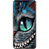 Nurdic Tecno Pova Neo Kılıf Silikon Desenli Resimli Uv Kapak Arsız Kedi - 001-Renkli