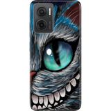 Nurdic Xiaomi Redmi Note 11E Kılıf 0.4mm Silikon Desenli Arsız Kedi - 001-Renkli