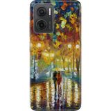 Nurdic Xiaomi Redmi Note 11E Kılıf 0.4mm Silikon Desenli Romantizm - 001-Renkli