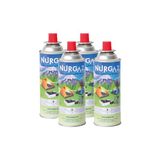 Nurgaz 220GR NG207 Valfli Gaz Kartuş Seti 4 Adet %100 Güvenli Yerli Üretim