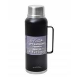 Nurgaz Campout Çift Katmanlı Siyah 2600 ML Termos