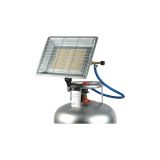 Nurgaz Çift Taşlı Seramik Dokulu Soba, 3000W, Taşınabilir, Açık Alan Kullanımı, Gaz Yakıtlı, Seramik Isıtma, Dik ve Yatay Montaj