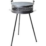 Nurgaz Meriç Şömine Barbekü Portatif 5 mm Kalınlığında Uzun Ömürlü 10 kg 55x94 cm
