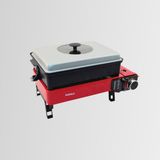 Nurgaz Ng 500 Gazlı Barbekü ve Pişirme Seti - Taşınabilir 6.2 kg Ağırlık ile Kamp ve Piknik İçin Uygun