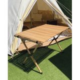 Nurgaz NG C106 Campout Katlanır Ahşap Kamp Masası
