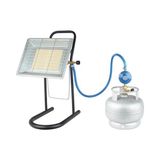 Nurgaz Portatif Tüplü Ayaklı Soba 3000 W - Siyah - Standart