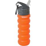 Nurgaz Silikon Katlanabilir Matara - 750 ml - Sarı