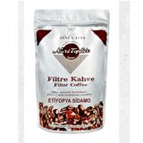 Nuri Toplar 500 gr Ethiopia Sidamo Çekirdeği Filtre Kahvesi