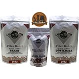 Nuri Toplar Filtre Kahve Brazil ve Guatemala House Blend 3'lü Paket - 600 gr