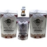 Nuri Toplar Filtre Kahve Colombia ve Guatemala House Blend 3'lü Paket - 600 gr - Chemex