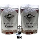 Nuri Toplar Filtre Kahve Ethiophia Sidamo 1000 gr