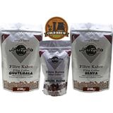 Nuri Toplar Filtre Kahve Kenya ve Guatemala House Blend 3'lü Paket - 600 gr - Cold Brew