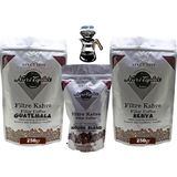 Nuri Toplar Filtre Kahve Kenya ve Guatemala House Blend 3'lü Paket - 600 gr - V60