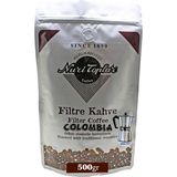 Nuri Toplar Filtre Kahvesi Colombia Supremo Çekirdeği - Odun Ateşinde Kahve - 500 gr - Moka Pot