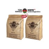 Nuri Toplar Kenya AA 2x250 Gr Türk Kahvesi Taze Çekilmiş