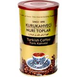 Nuri Toplar Kurukahveci Nuri Toplar Türk Kahvesi 500 gr Teneke Ambalaj