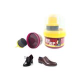 nurileflef Pratik Cilalı Krem Bordo Ayakkabı Bakım Boyası 50 ml