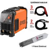 Nuriş MA200E Inverter Kaynak Makinesi + 1 Paket 100'LÜ 2,5X350MM Elektrod - MA200E-elektrodlu