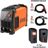 Nuriş MA200E Inverter Kaynak Makinesi + El Kaynak Maskesi Camı Dahil - MA200E-cam-maskeli