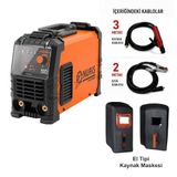 Nuriş MA200E Inverter Kaynak Makinesi + El Kaynak Maskesi Camı Dahil