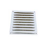 NURKAN Beyaz Sabit Kanat Metal Menfez 150x150 (Beyaz)