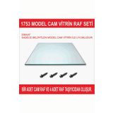 Nurline 1753 CAM VİTRİN İLAVE RAF