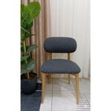 Nurluk Tuğladesen Lastikli Esnek Çok Kaliteli 1 Adet ( Alti Üstü )Elma Sandalye Kılıfı - 45 x 45 x 50 cm - Antrasit