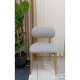Nurluk Tuğladesen Lastikli Esnek Çok Kaliteli 1 Adet ( Alti Üstü )Elma Sandalye Kılıfı - 45 x 45 x 50 cm - Gri