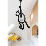 Nurnivus MONKEY Maymun Sarkıt Tekli Avize Bebek Çocuk Odası Siyah Mutfak Cafe Ofis Dekoratif Avize Lamba